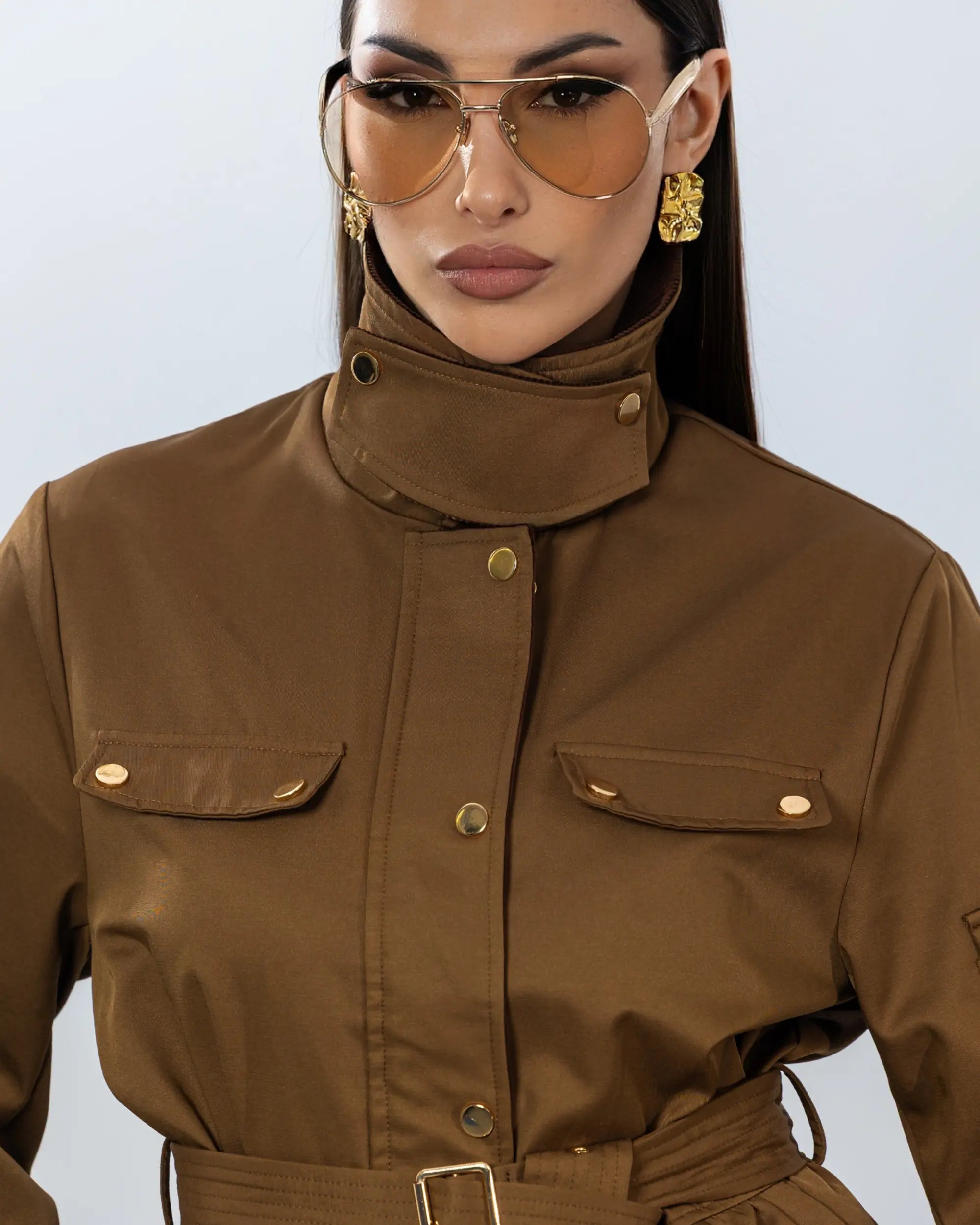Lissée Paris™ | Adeline | Veste Saharienne Élégante