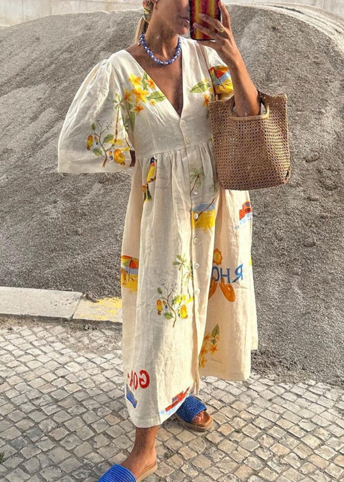 Lissée Paris™ | Robe Méditerranéenne