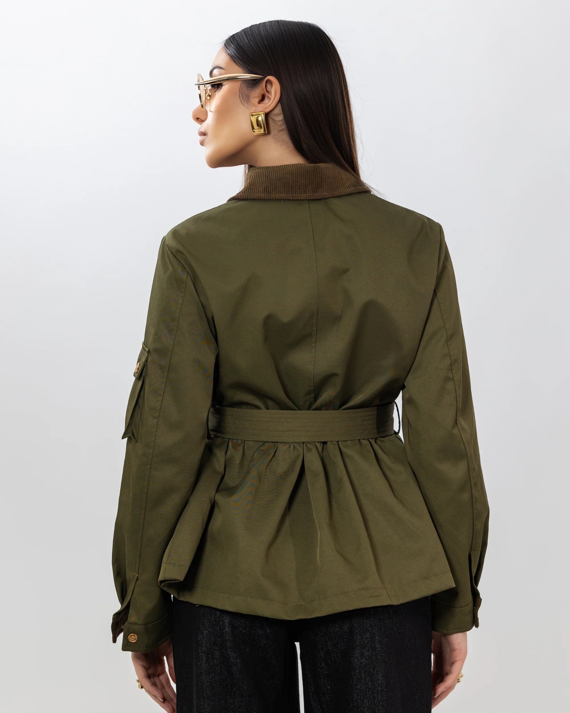 Lissée Paris™ | Adeline | Veste Saharienne Élégante