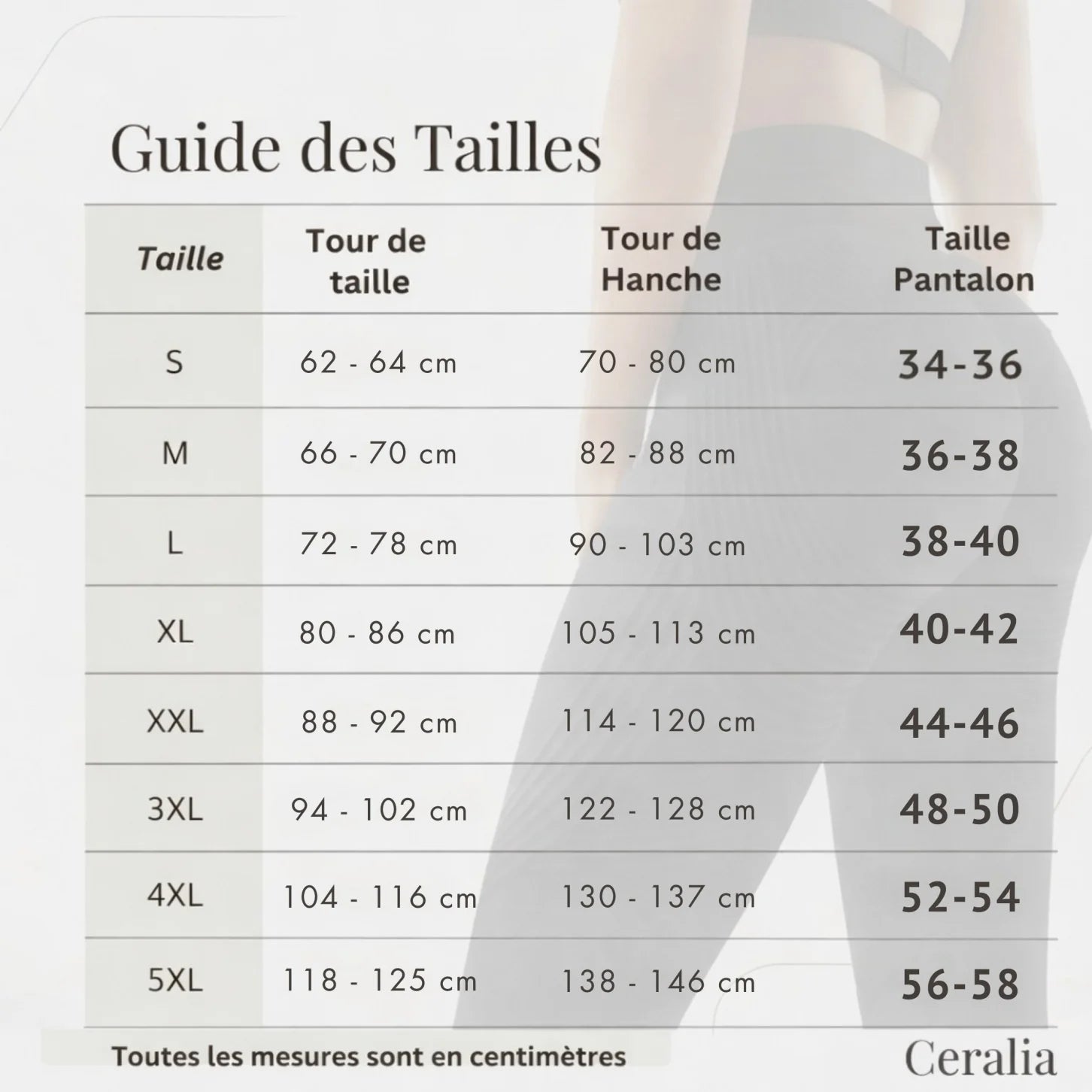 Leggings 3D Ceralia® — Lisse et Sculpte