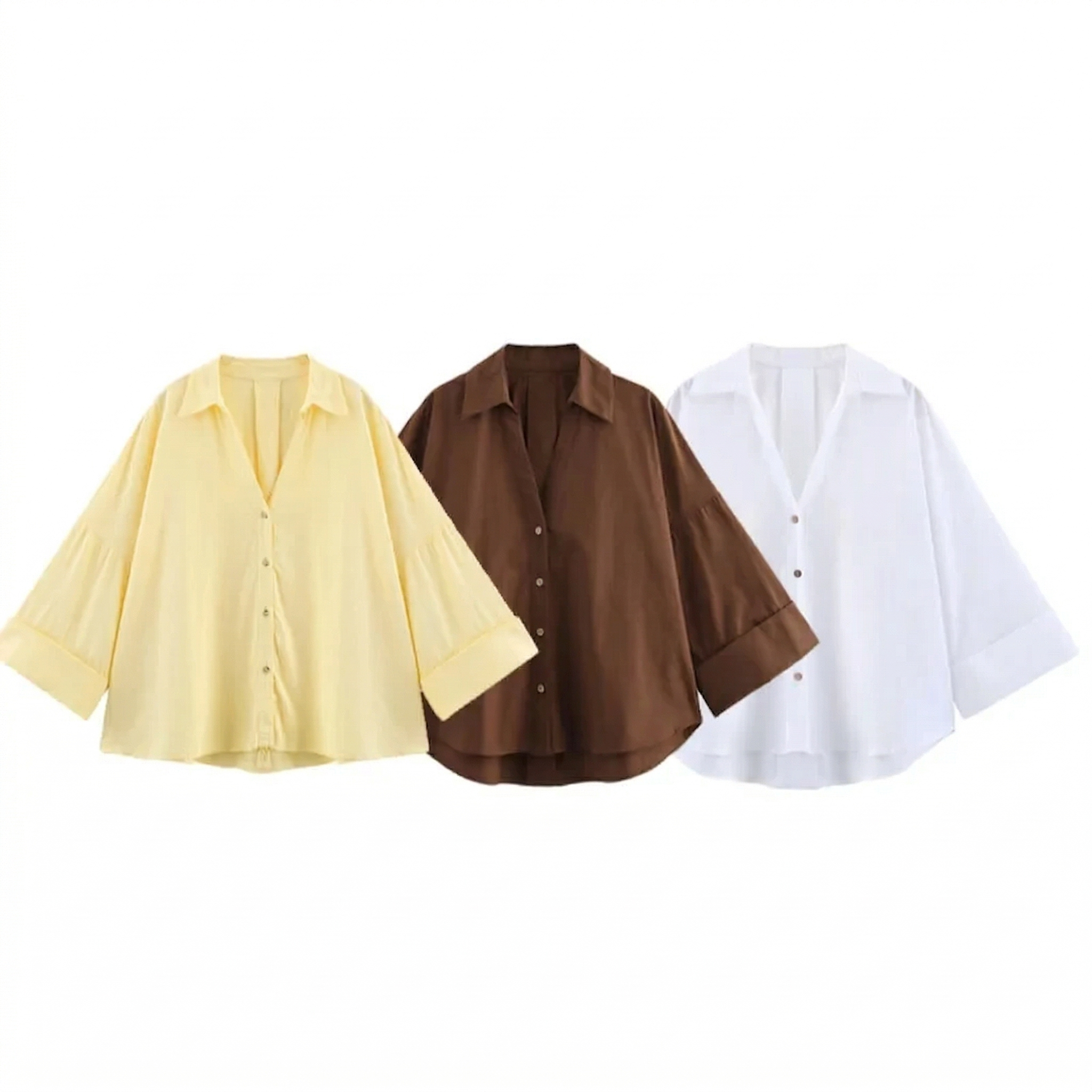 Lissée Paris™ | Élise | Blouse Fluide Printemps Chic