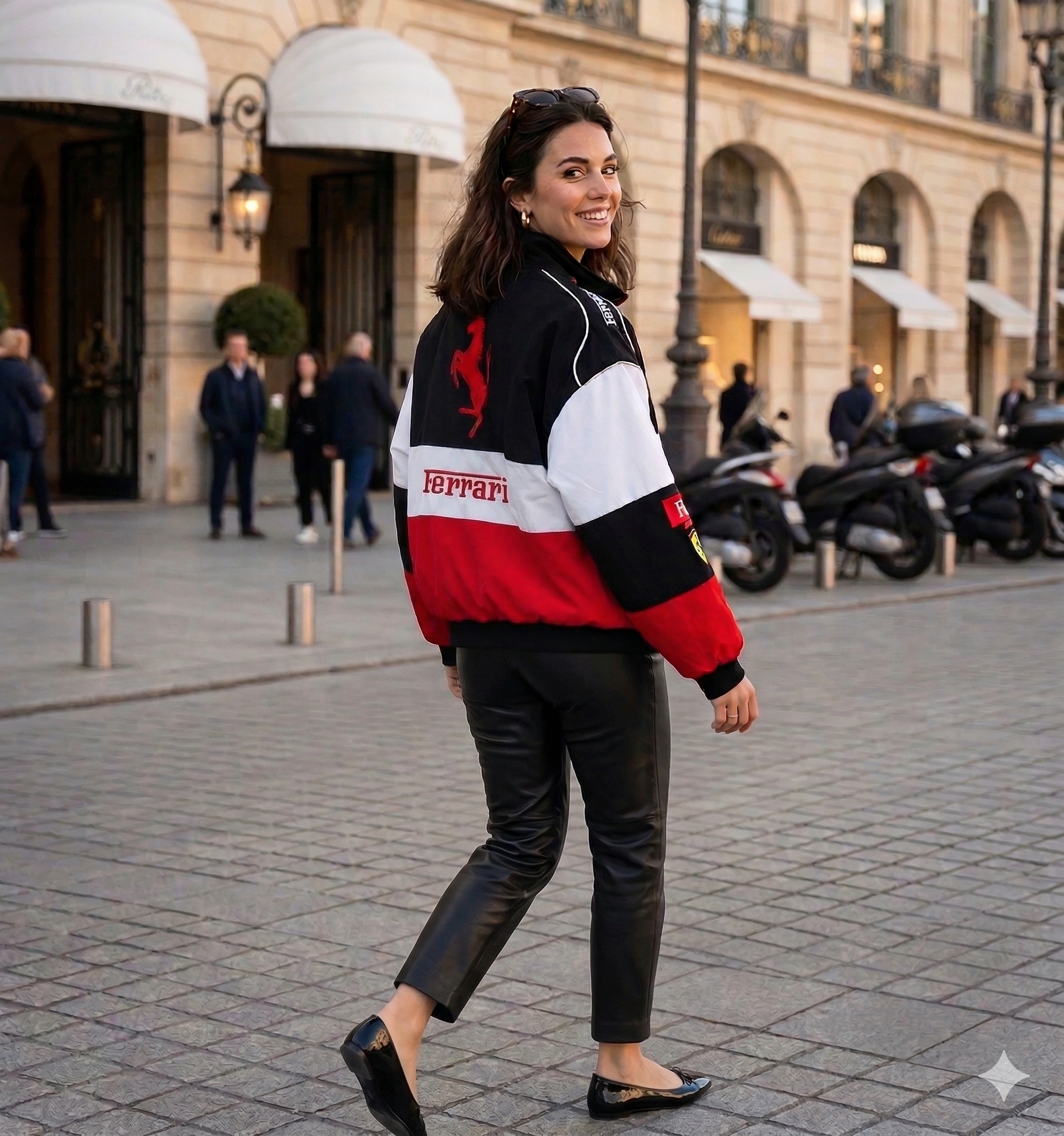 Lissée Paris™ | Camille | Veste Racing Classique Unisexe
