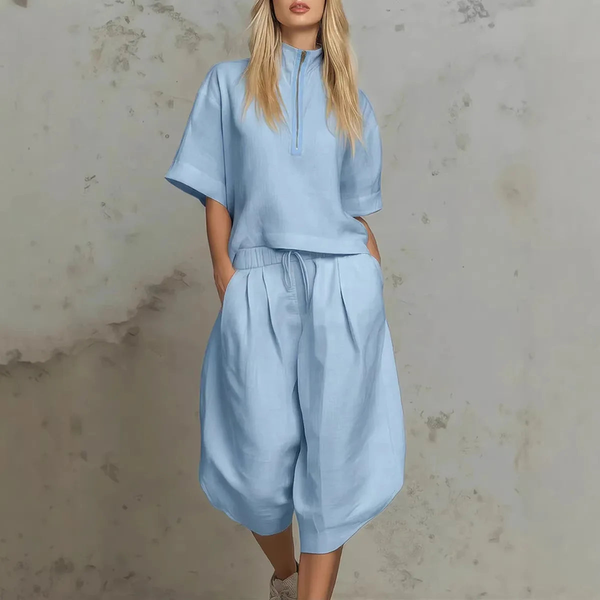 Lissée Paris™ | Manon | Ensemble Zippé Décontracté