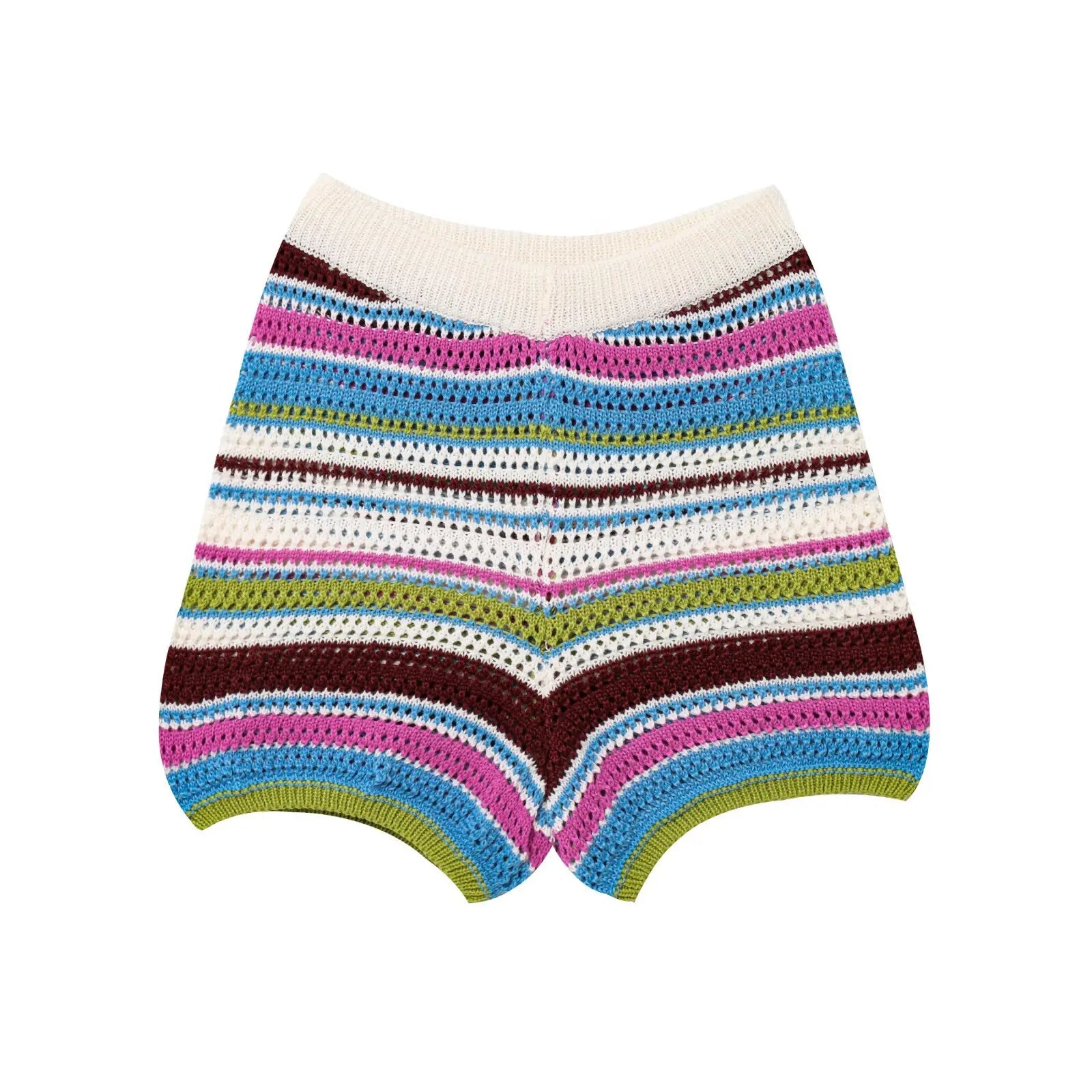 Lissée Paris™ | Aurore | Ensemble Crochet Rayé