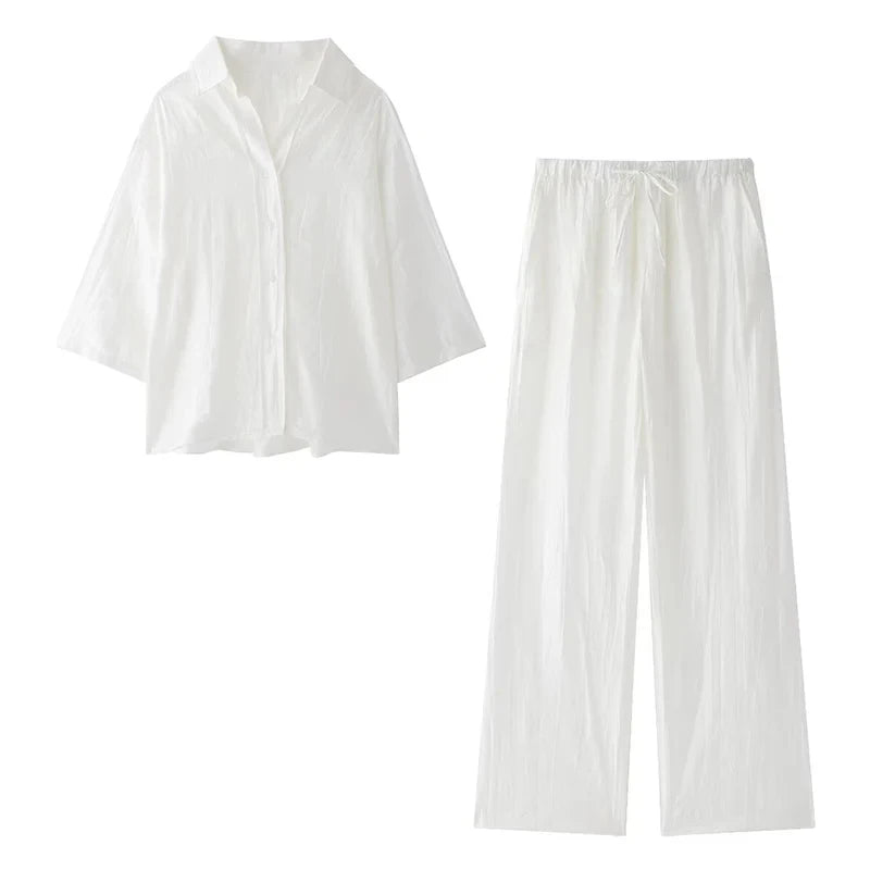 Lissée Paris™ | Fleurie | Ensemble Fleuri Fluide