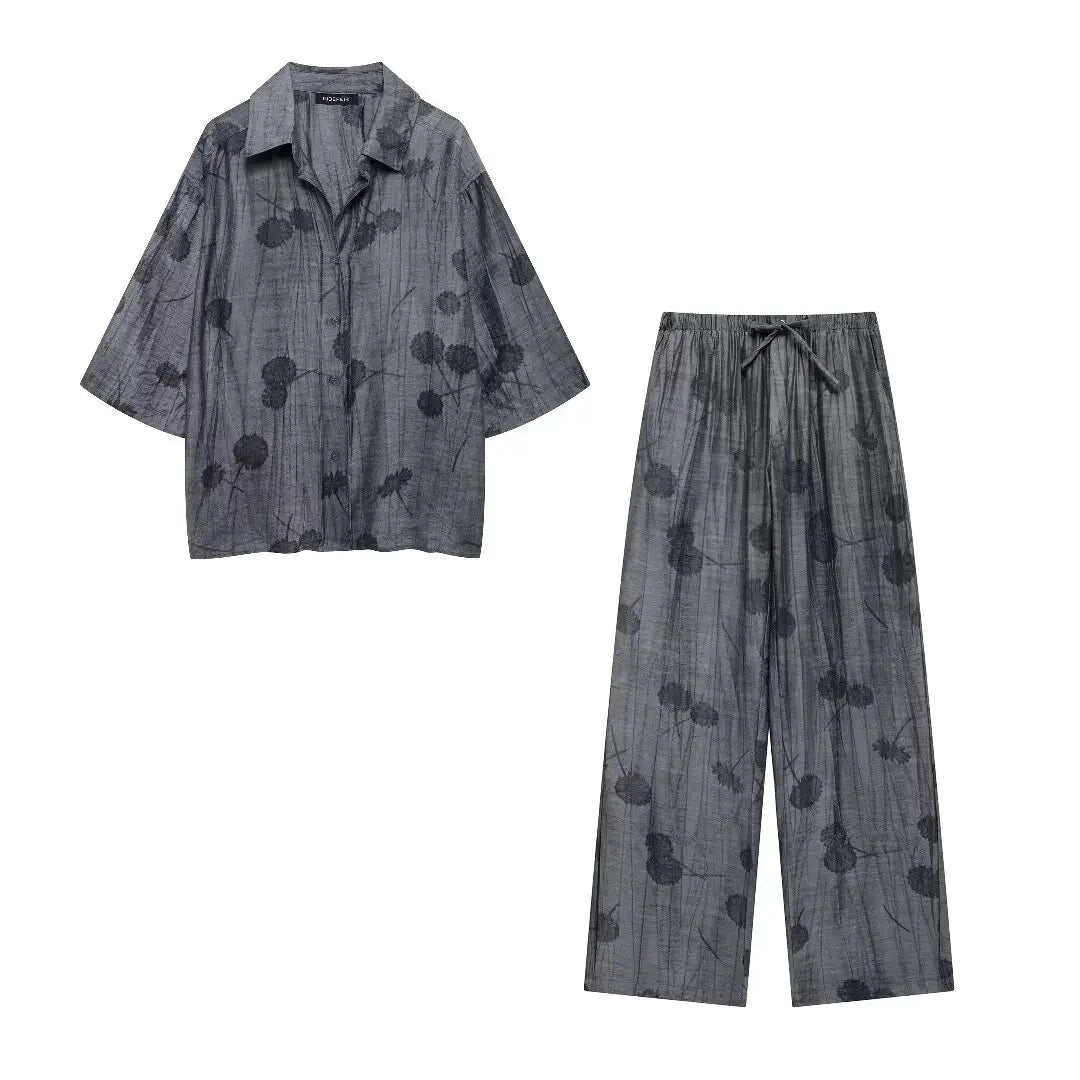 Lissée Paris™ | Fleurie | Ensemble Fleuri Fluide