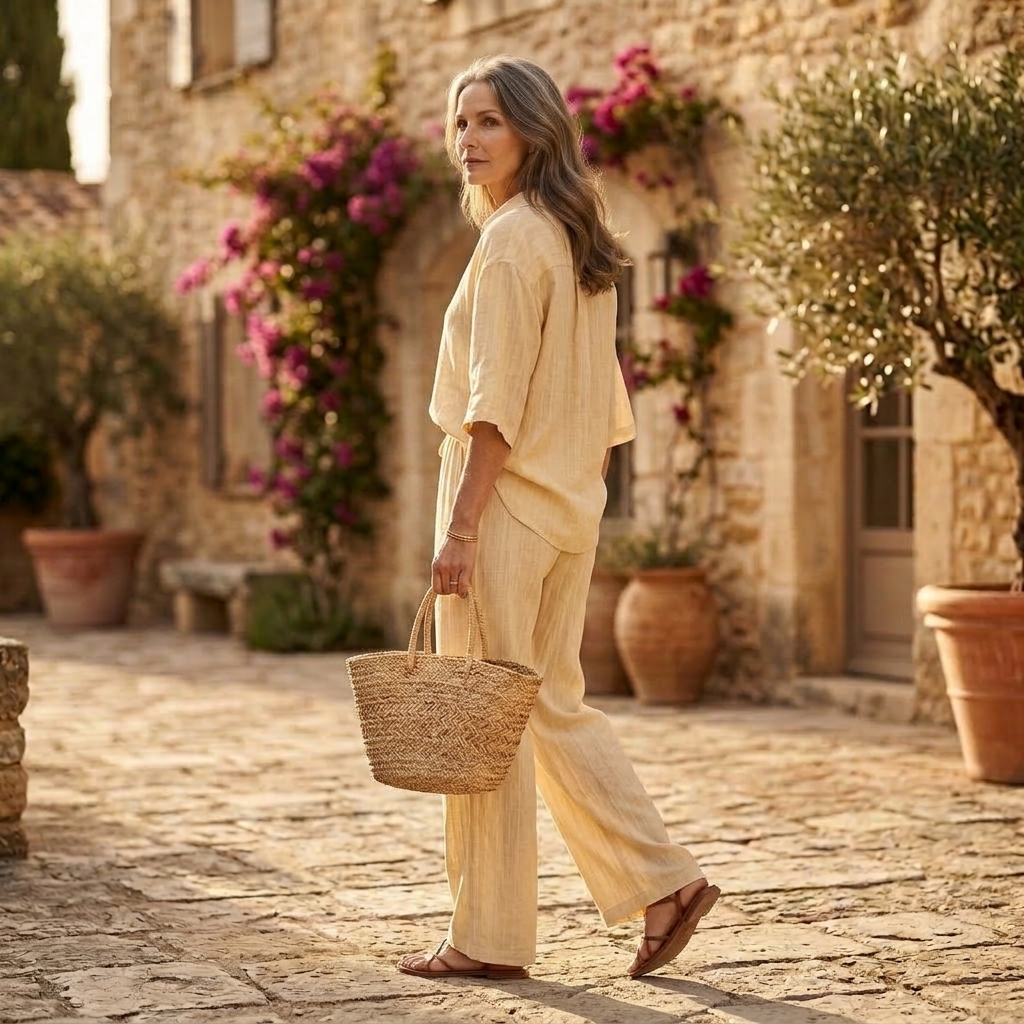 Lissée Paris™ | Fleurie | Ensemble Fleuri Fluide