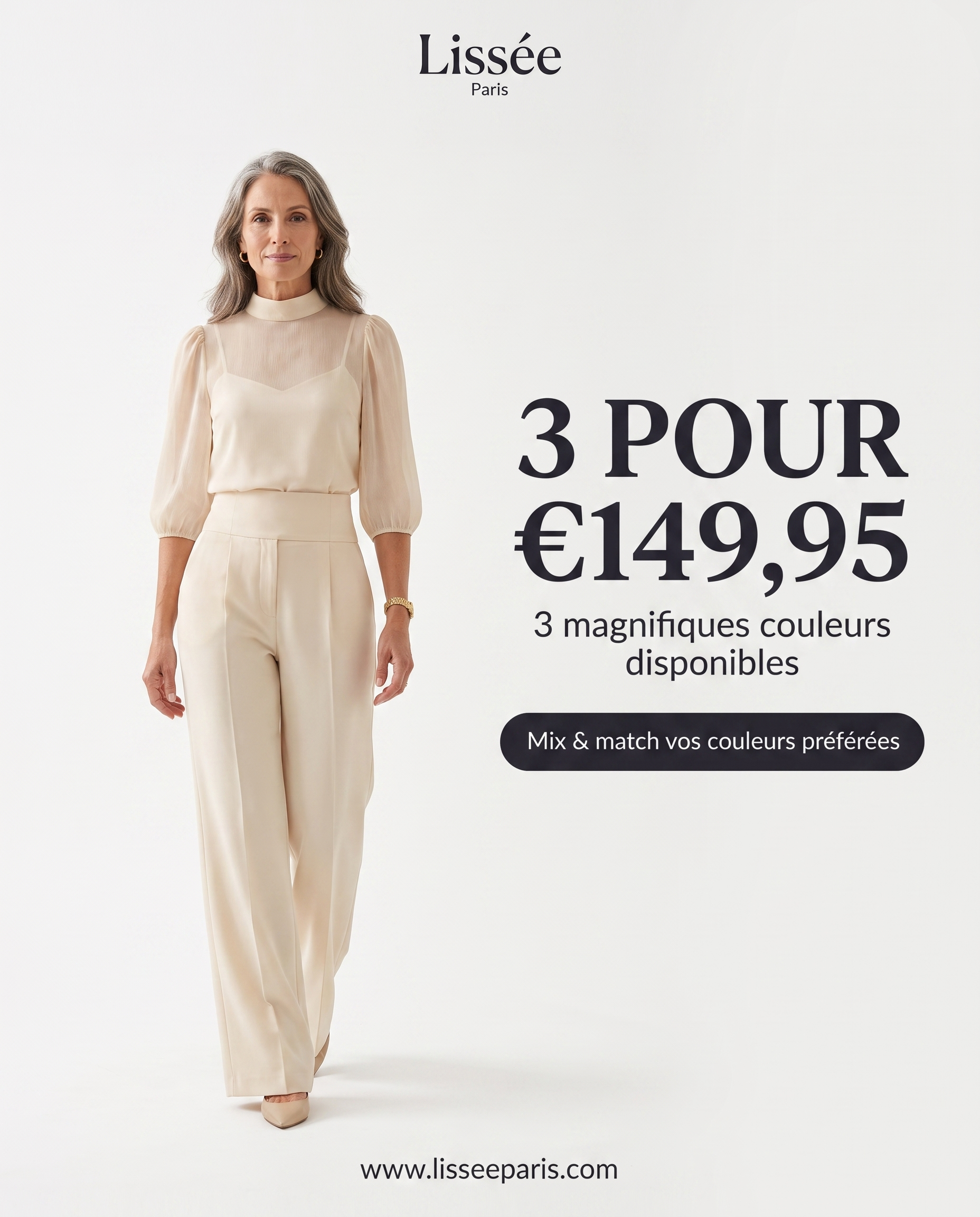 Lissée Paris Emma creative prix beige