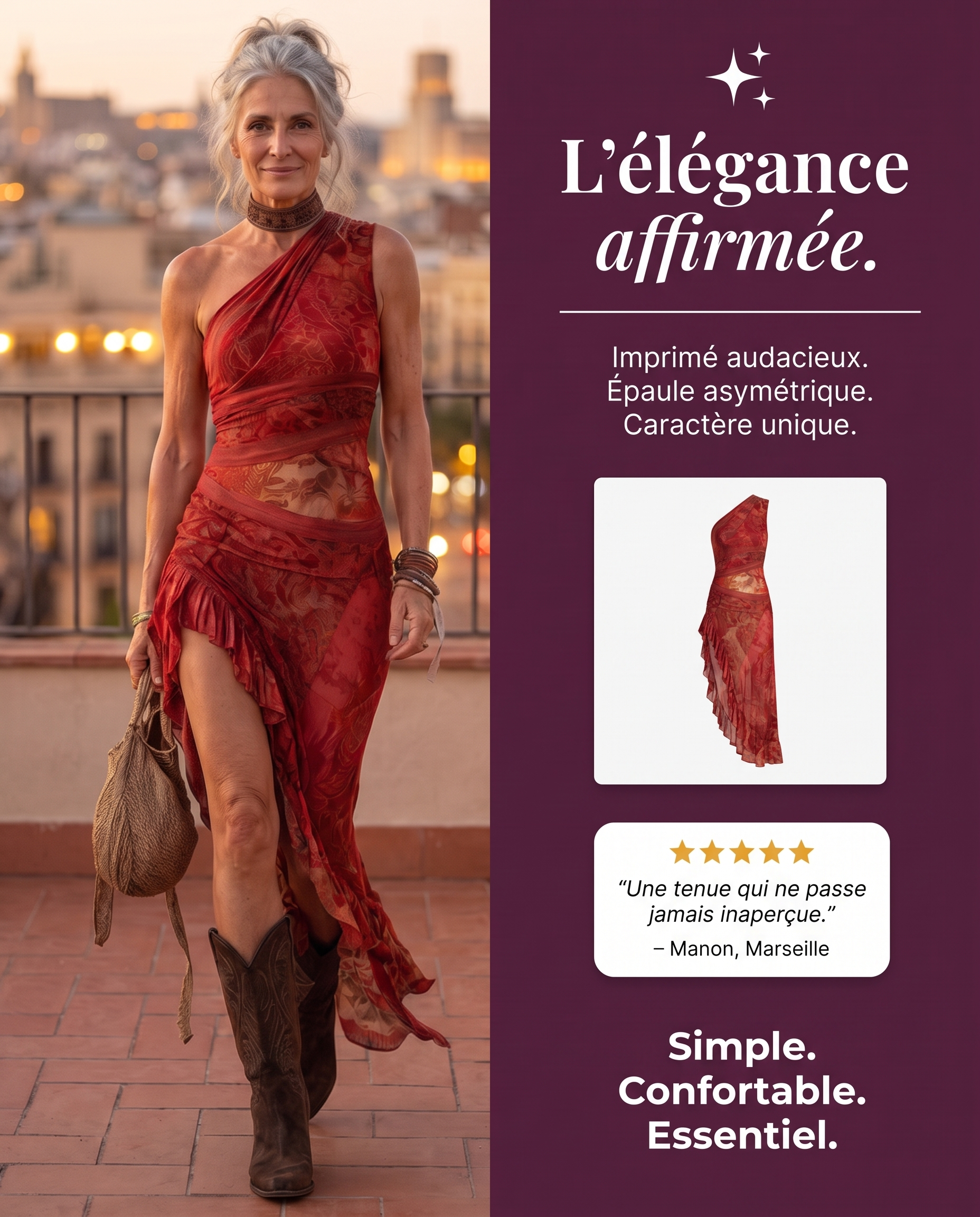 Lissée Paris Elena format 1 rouge