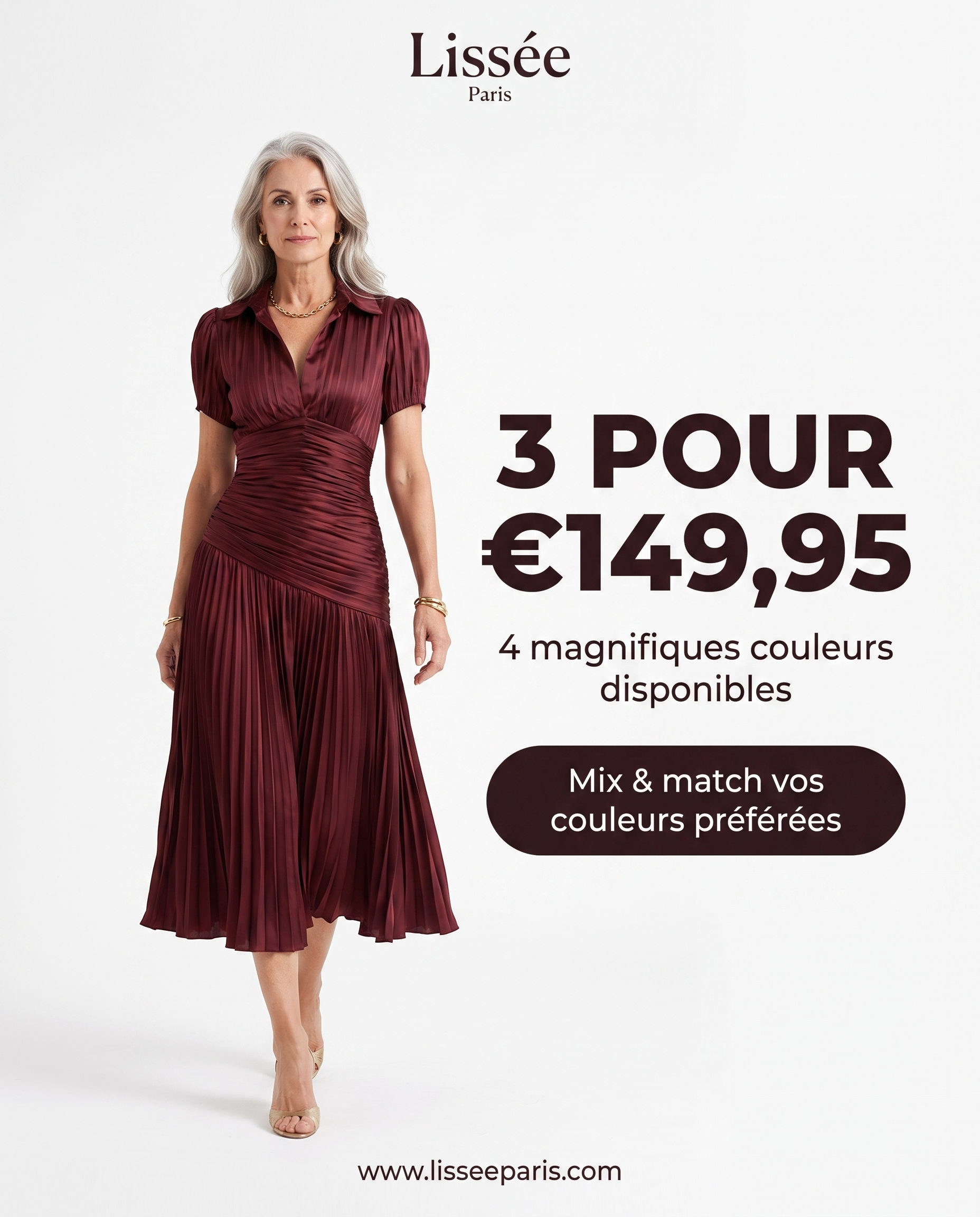 Lissée Paris Adriana creative prix rouge