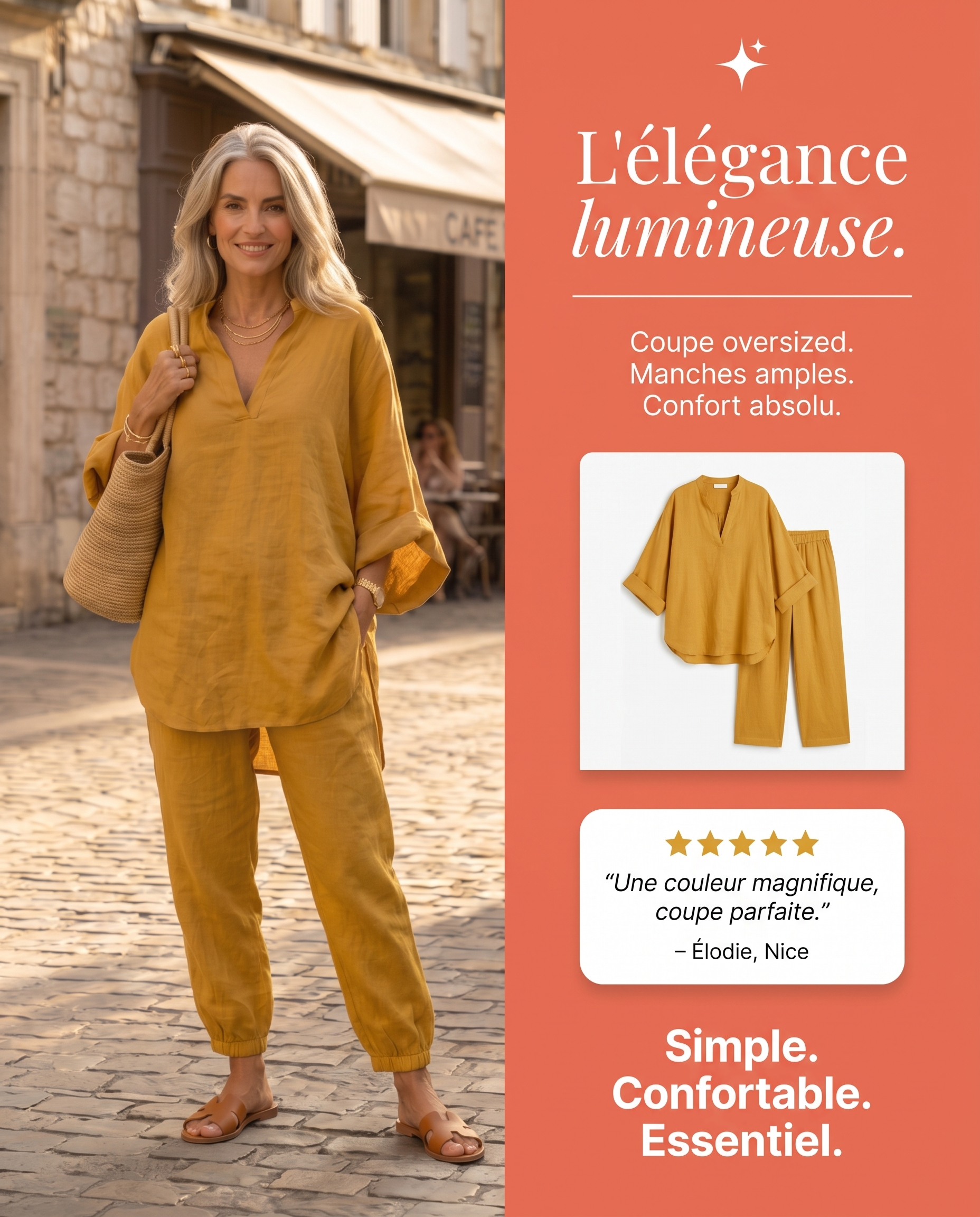 Lissée Paris Delphine format 1 jaune