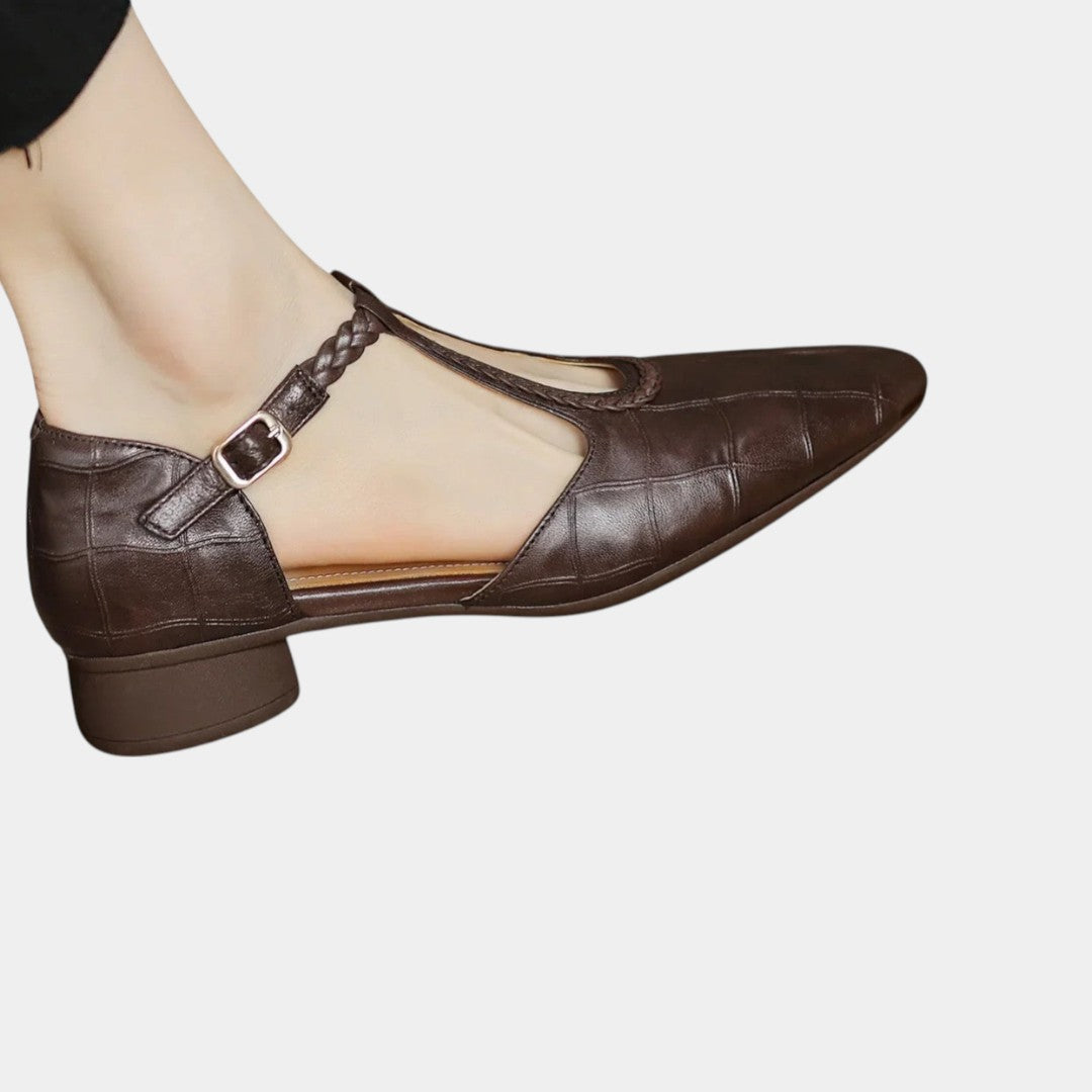 Lissée Paris™ | Elena | Sandales orthopédiques en cuir