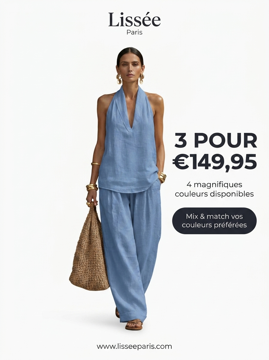 Lissée Paris™ | Clémence | Ensemble Sans Manches