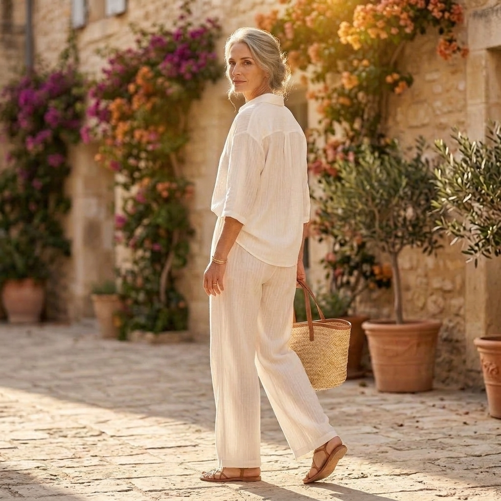 Lissée Paris™ | Fleurie | Ensemble Fleuri Fluide