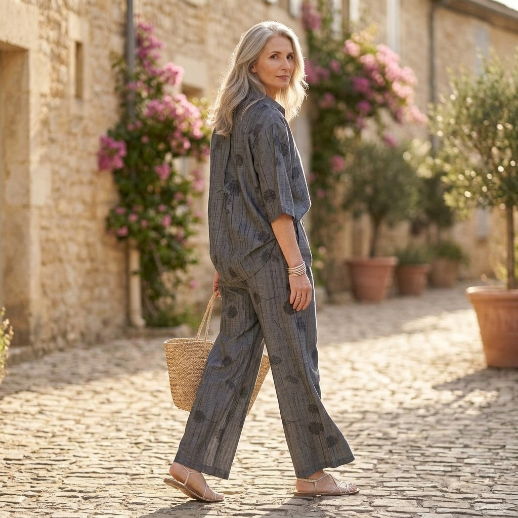 Lissée Paris™ | Fleurie | Ensemble Fleuri Fluide