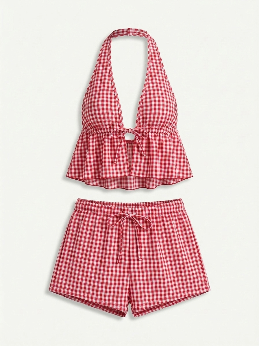 Lissée Paris™ | Justine | Deux-Pièces Halter Minimaliste