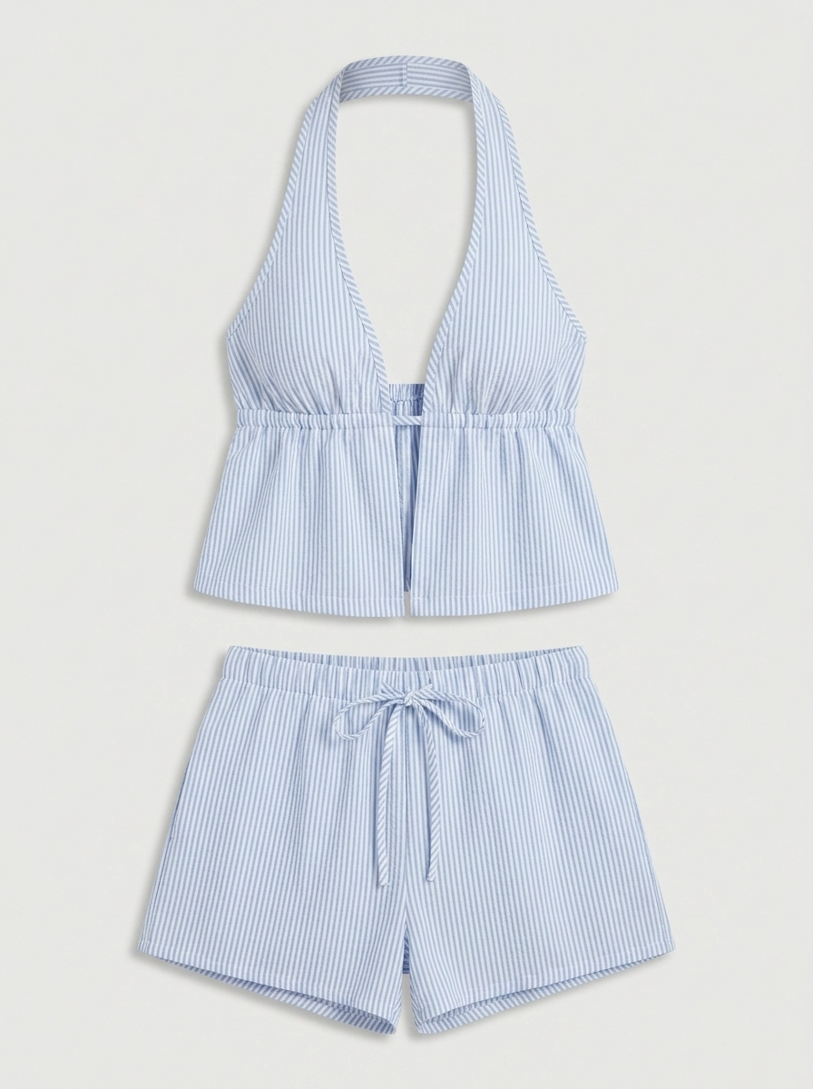 Lissée Paris™ | Justine | Deux-Pièces Halter Minimaliste