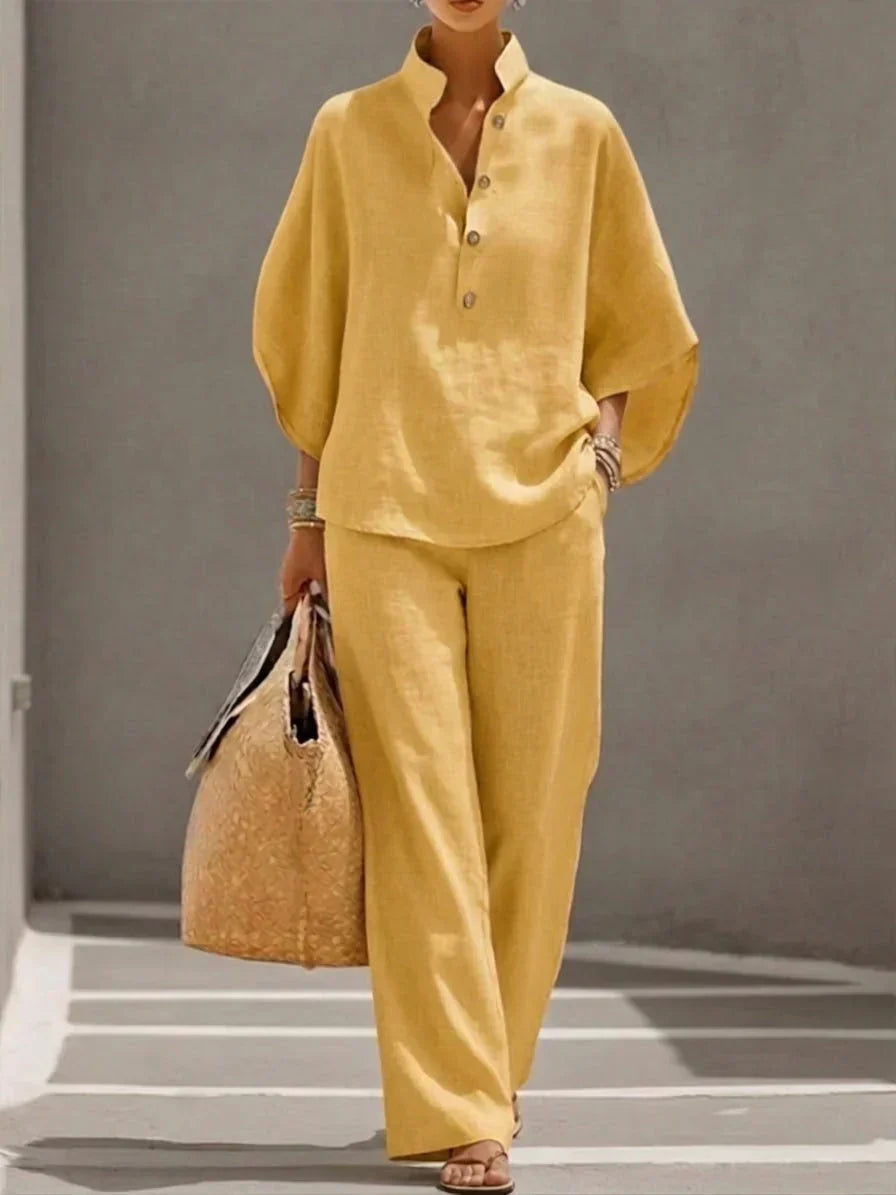 Lissée Paris Sophie ensemble jaune studio