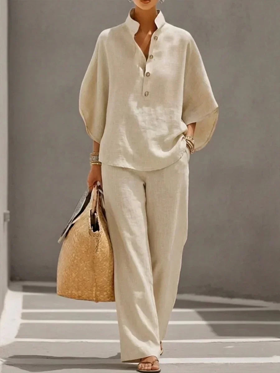 Lissée Paris Sophie ensemble beige studio
