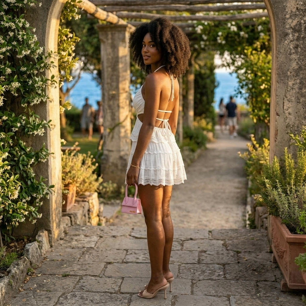 Lissée Paris™ | Isabeau | Ensemble Halter Froufrou