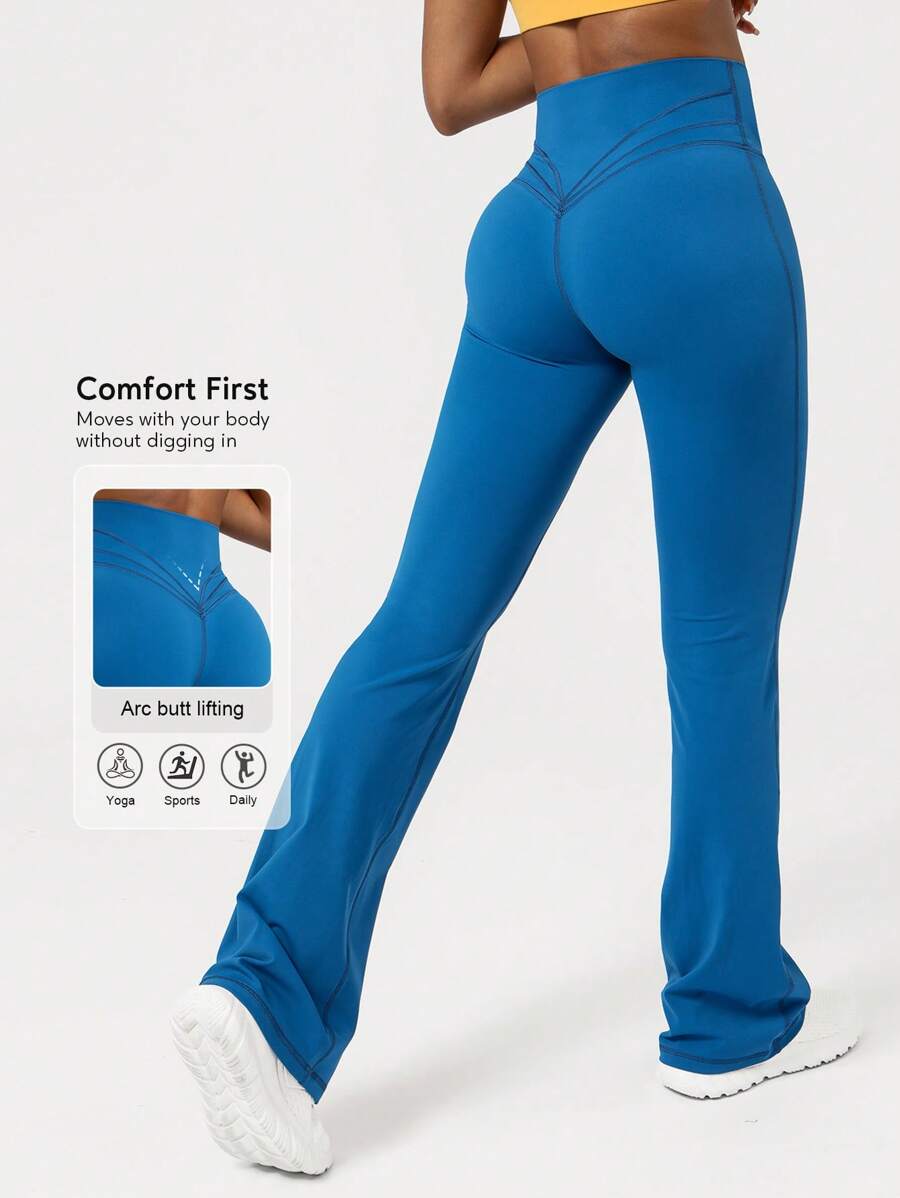 Lissée Paris™ | Pantalon de yoga évasé