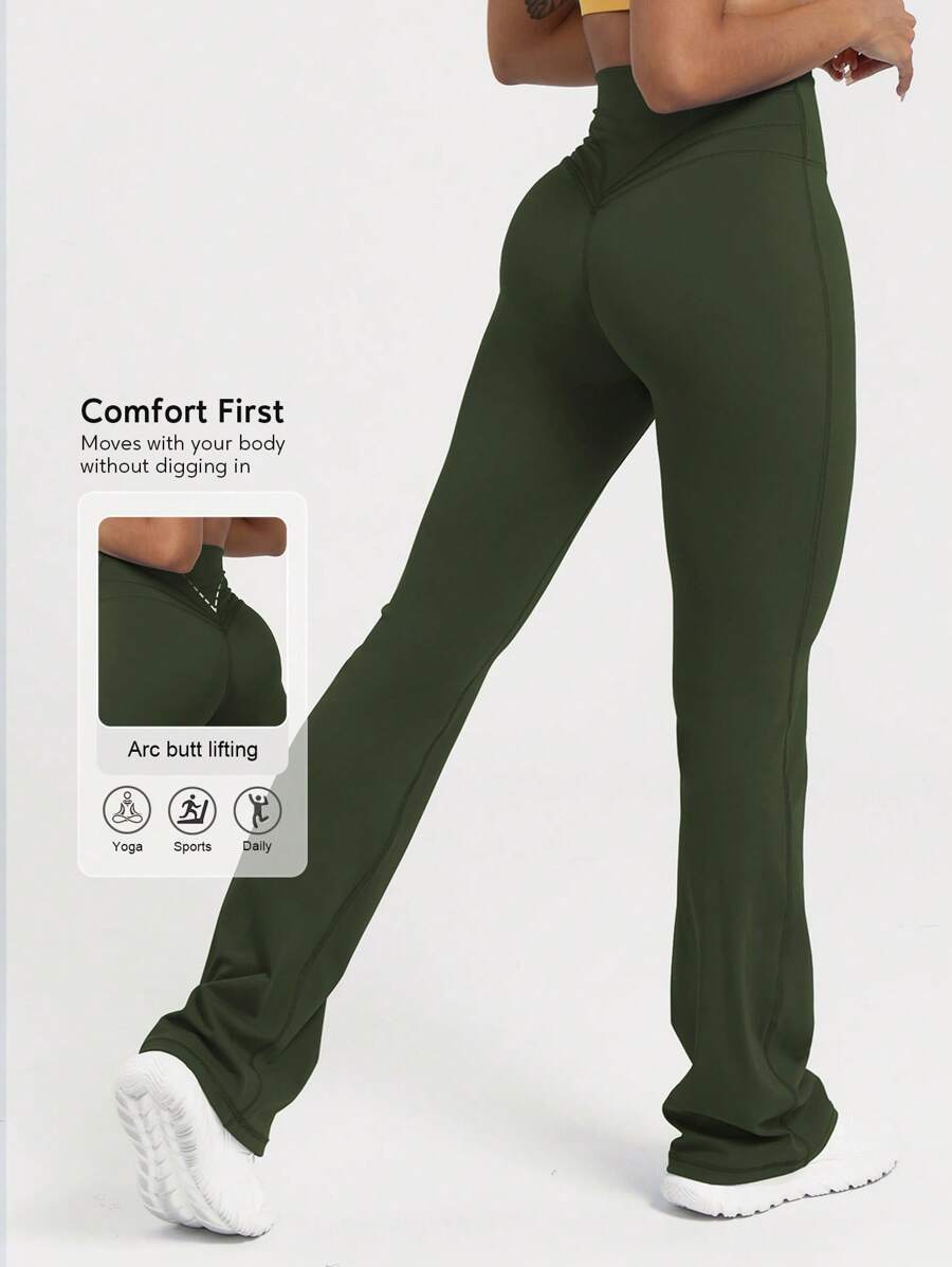 Lissée Paris™ | Pantalon de yoga évasé