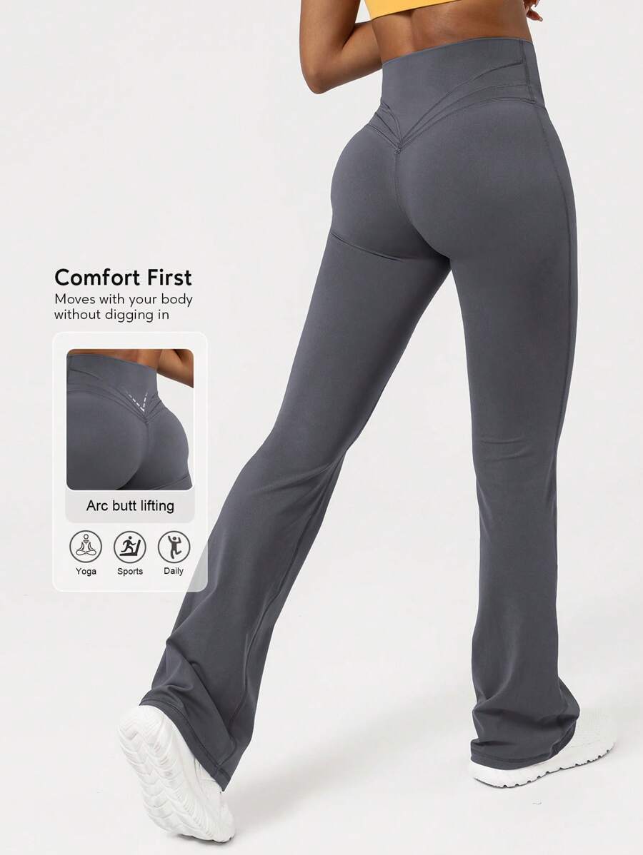 Lissée Paris™ | Pantalon de yoga évasé