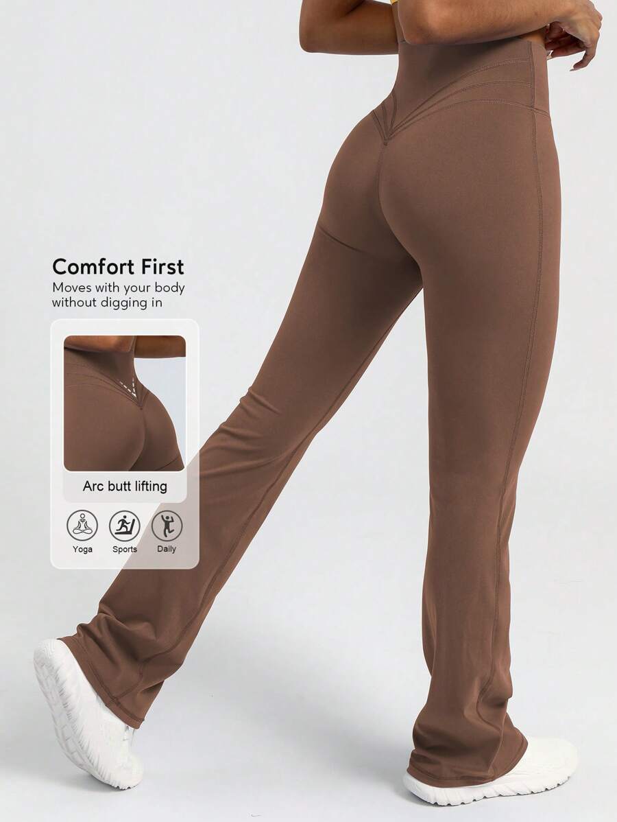 Lissée Paris™ | Pantalon de yoga évasé