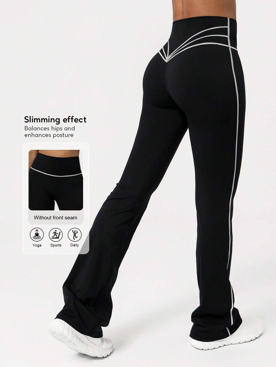 Lissée Paris™ | Pantalon de yoga évasé