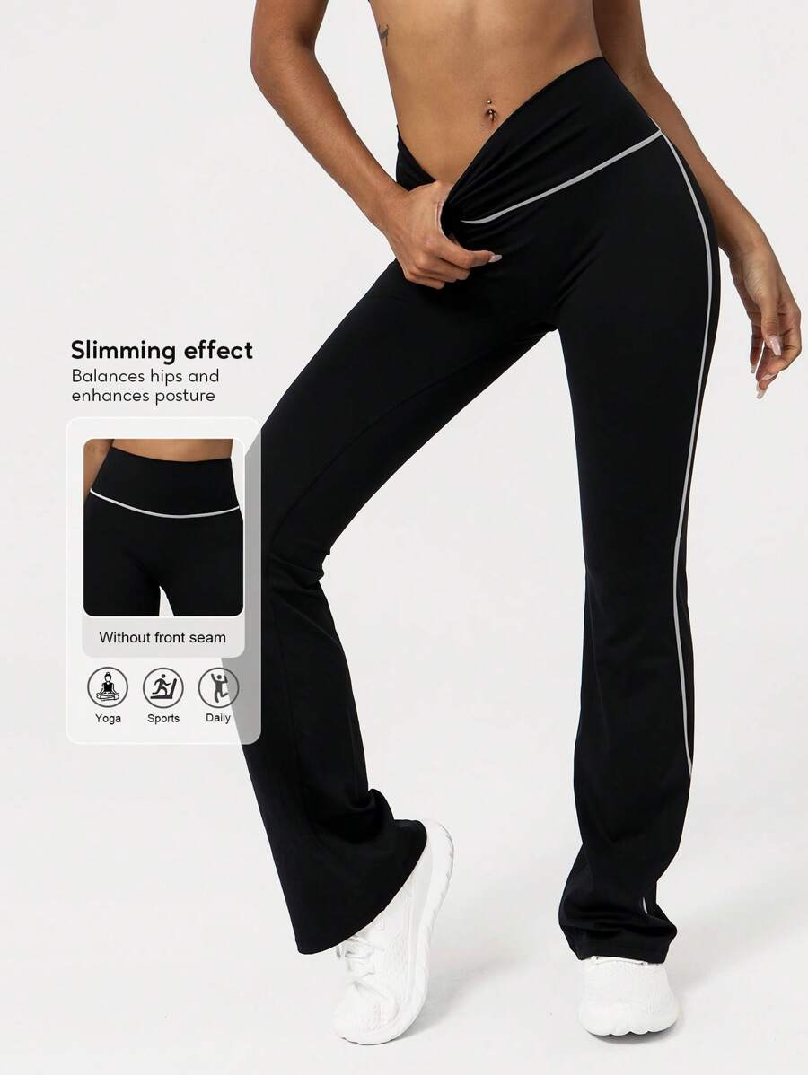 Lissée Paris™ | Pantalon de yoga évasé