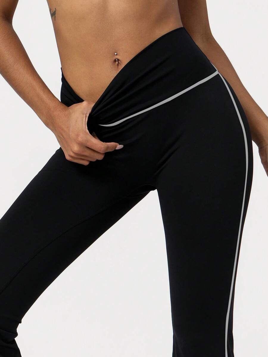 Lissée Paris™ | Pantalon de yoga évasé