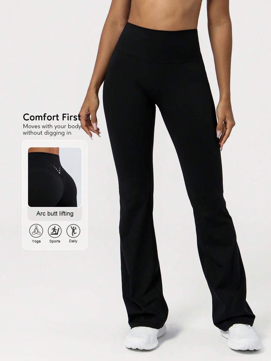 Lissée Paris™ | Pantalon de yoga évasé