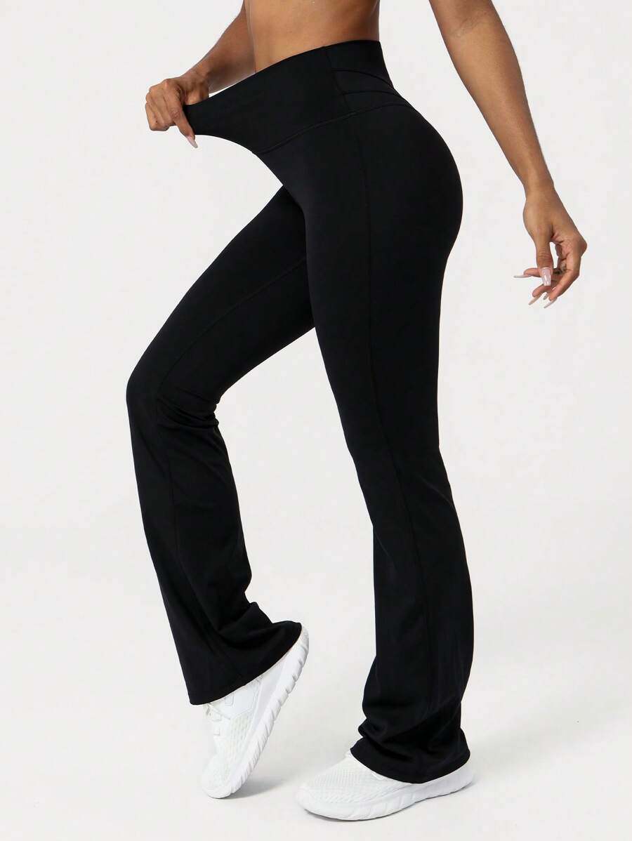 Lissée Paris™ | Pantalon de yoga évasé