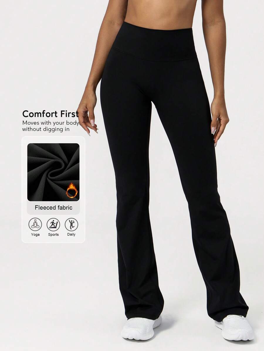 Lissée Paris™ | Pantalon de yoga évasé