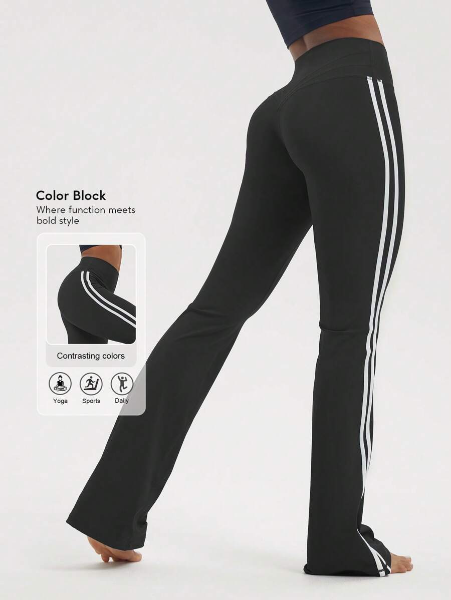 Lissée Paris™ | Pantalon de yoga évasé