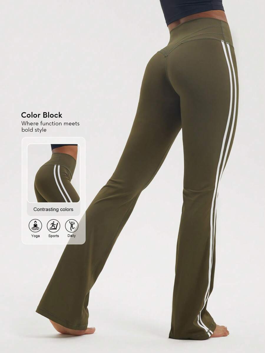 Lissée Paris™ | Pantalon de yoga évasé