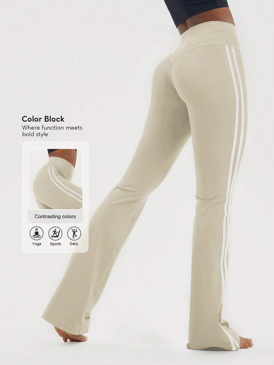 Lissée Paris™ | Pantalon de yoga évasé