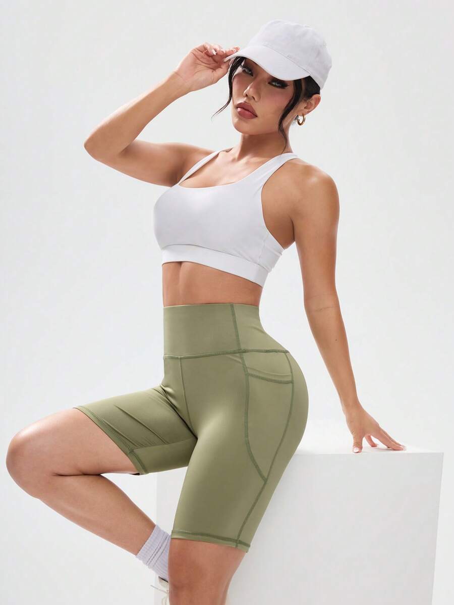 Lissée Paris™ | Short de sport avec poche latérale