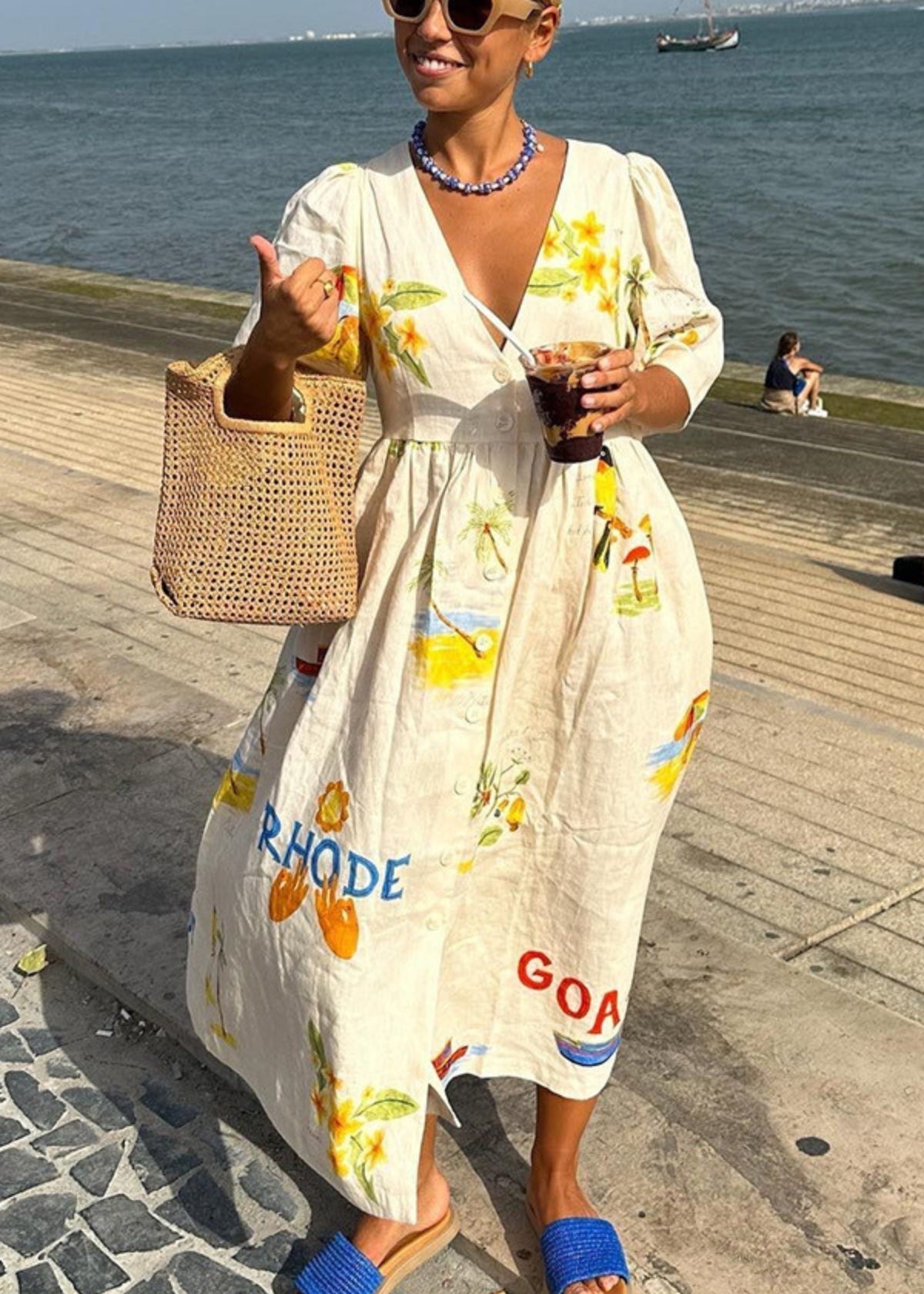 Lissée Paris™ | Robe Méditerranéenne