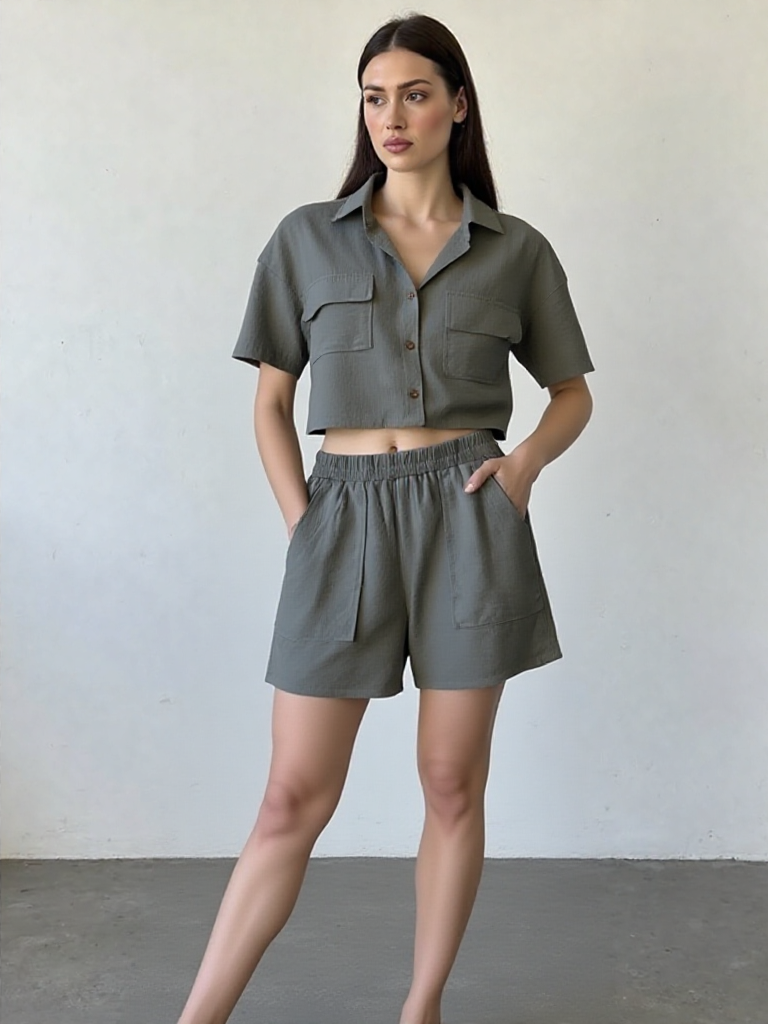 Lissée Paris™ | Chloé | Ensemble Été Élégant & Confort