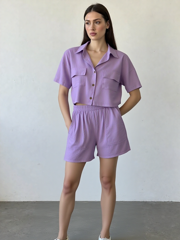 Lissée Paris™ | Chloé | Ensemble Été Élégant & Confort