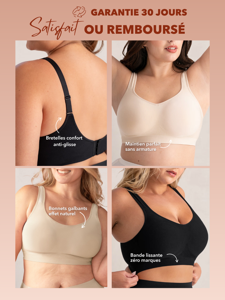 Lissée Paris™ | FirmLift | Soutien-Gorge Lift Naturel