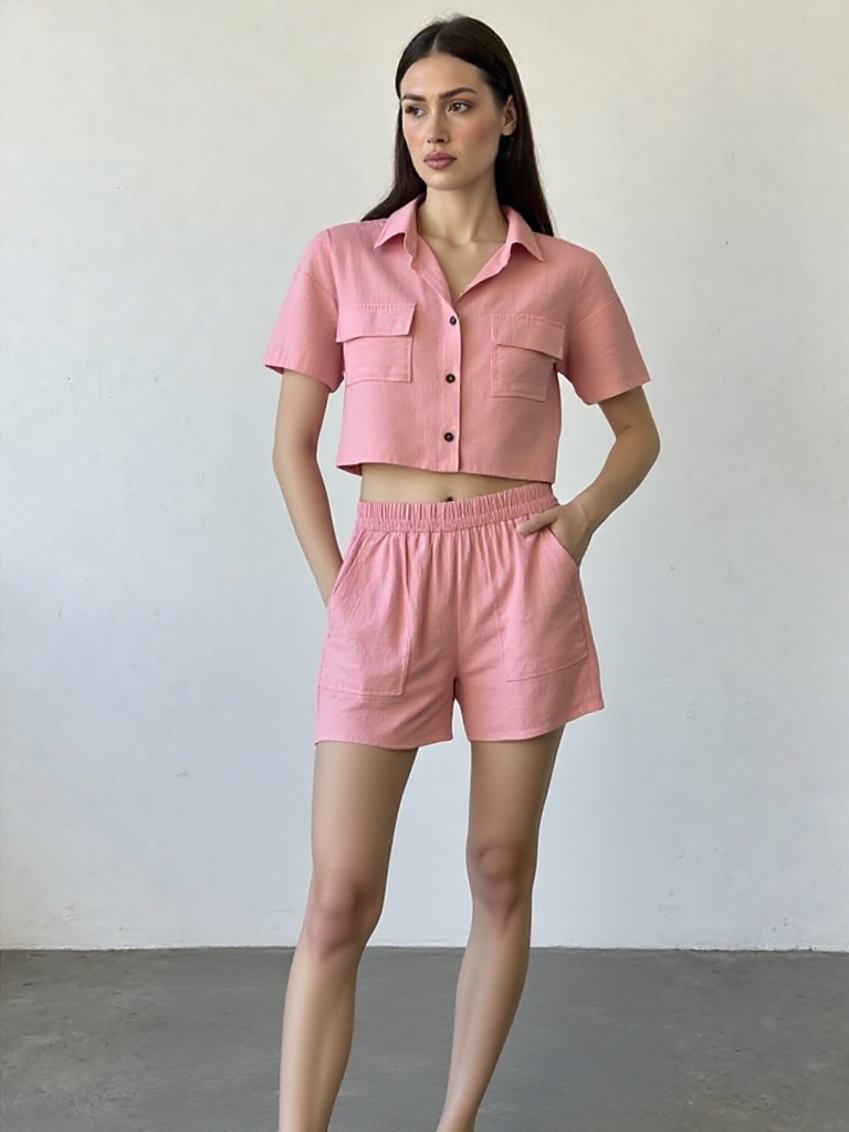 Lissée Paris™ | Chloé | Ensemble Été Élégant & Confort