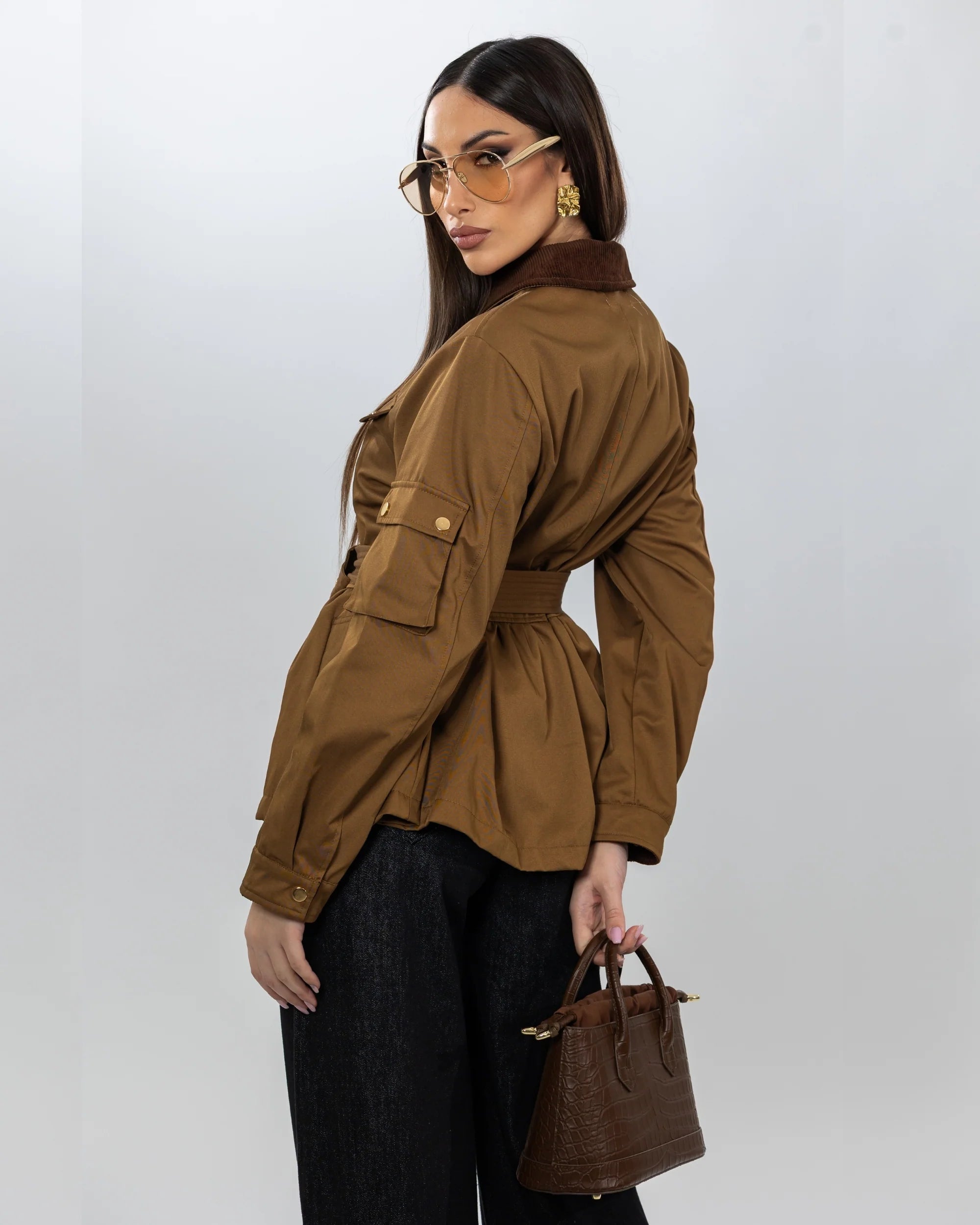 Lissée Paris™ | Adeline | Veste Saharienne Élégante
