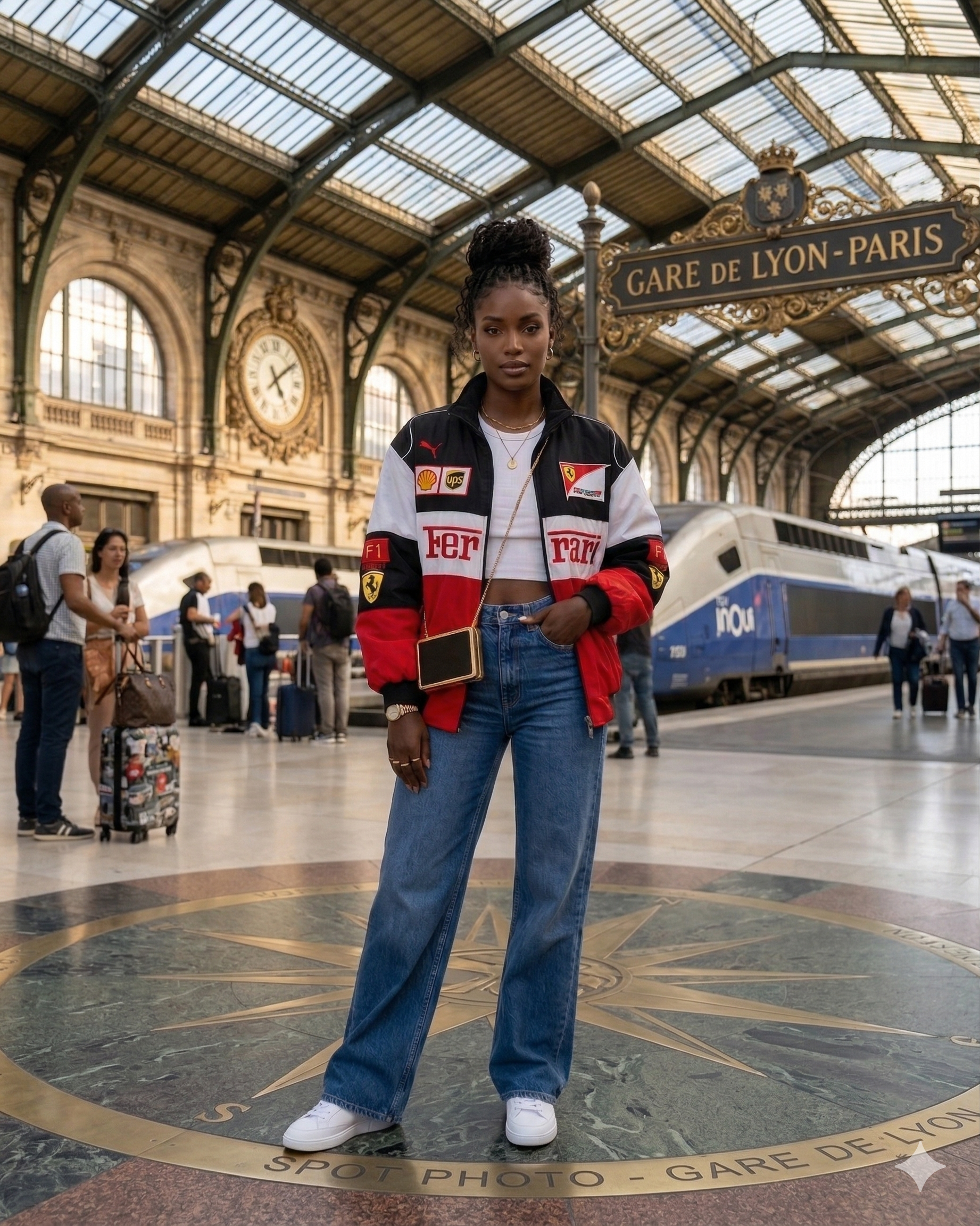 Lissée Paris™ | Camille | Veste Racing Classique Unisexe