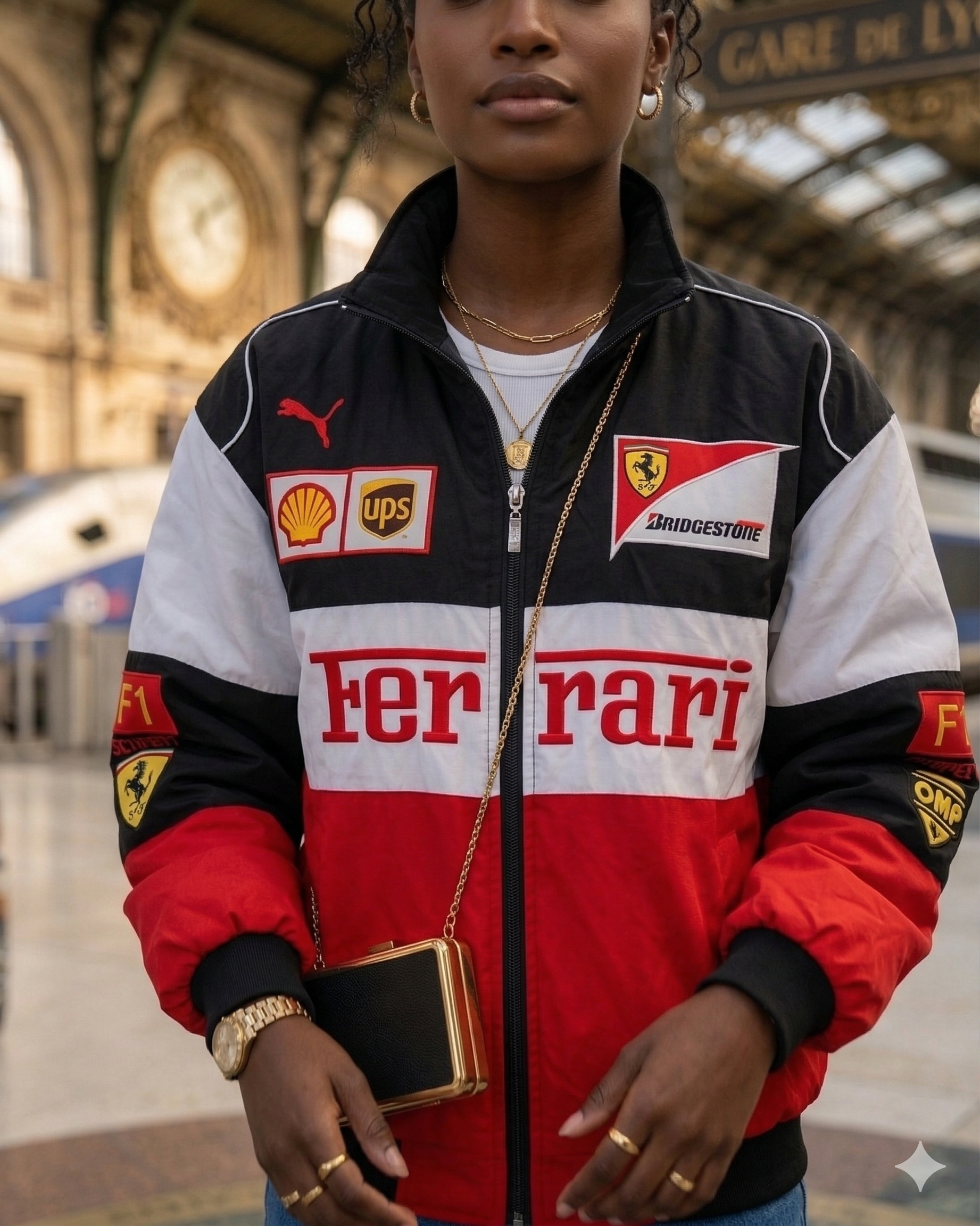 Lissée Paris™ | Camille | Veste Racing Classique Unisexe