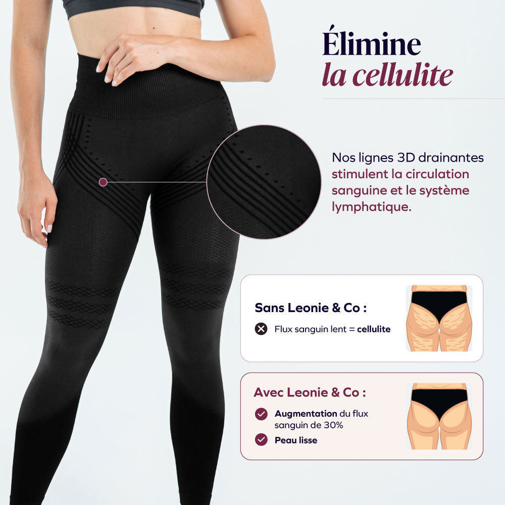 Legging 3D Anti-Cellulite - Cécile