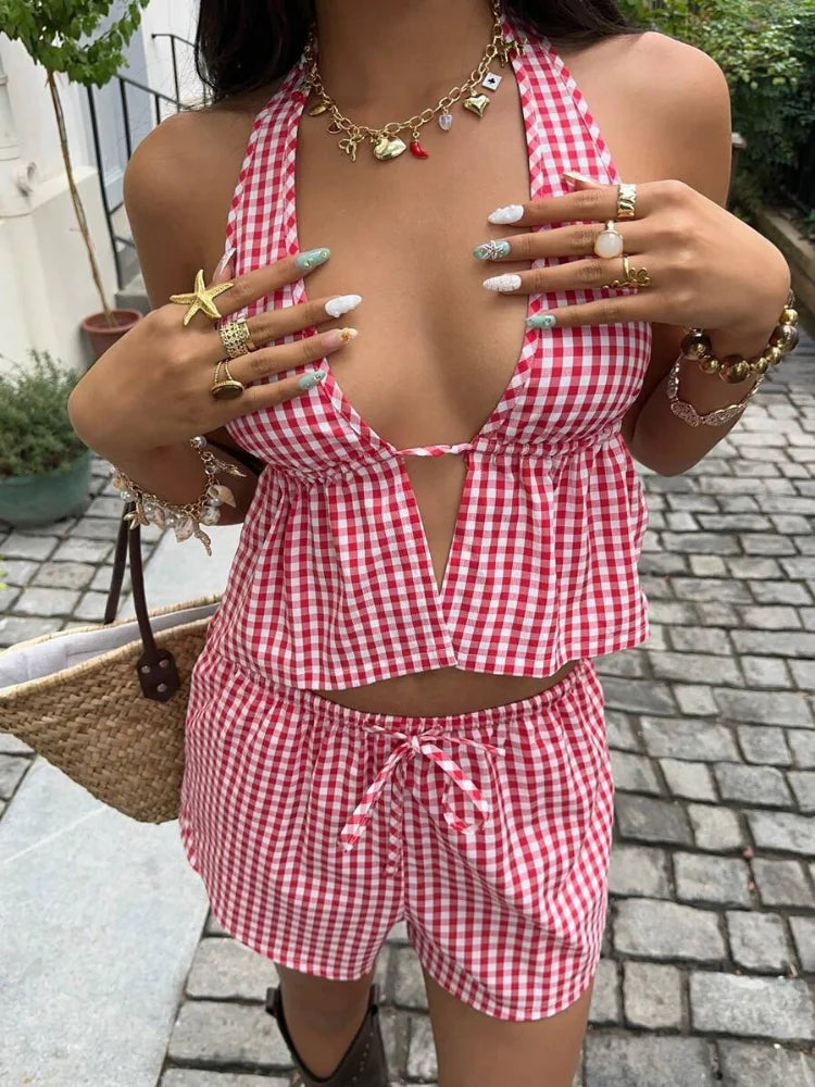 Lissée Paris™ | Justine | Deux-Pièces Halter Minimaliste