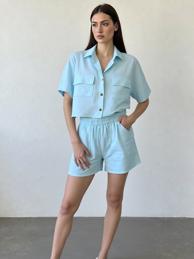 Lissée Paris™ | Chloé | Ensemble Été Élégant & Confort