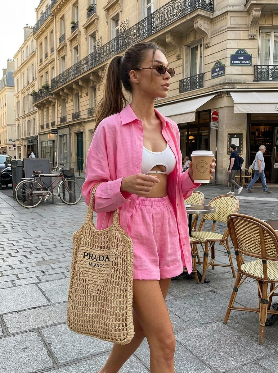 Lissée Paris™ | Camille | Ensemble Estival Léger & Élégant